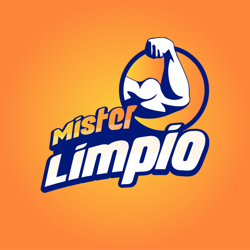Logo Mister Limpio - Roger Portillo